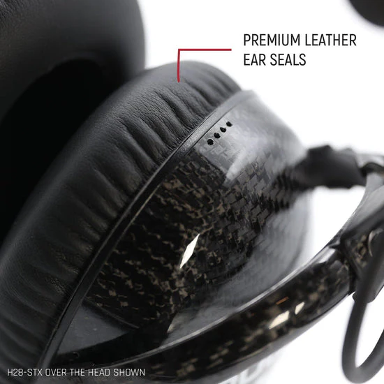 AlphaBass Carbon Fiber Stereo Headset with Bass Boost and Volume Control (OTH and BTH) - Image 9