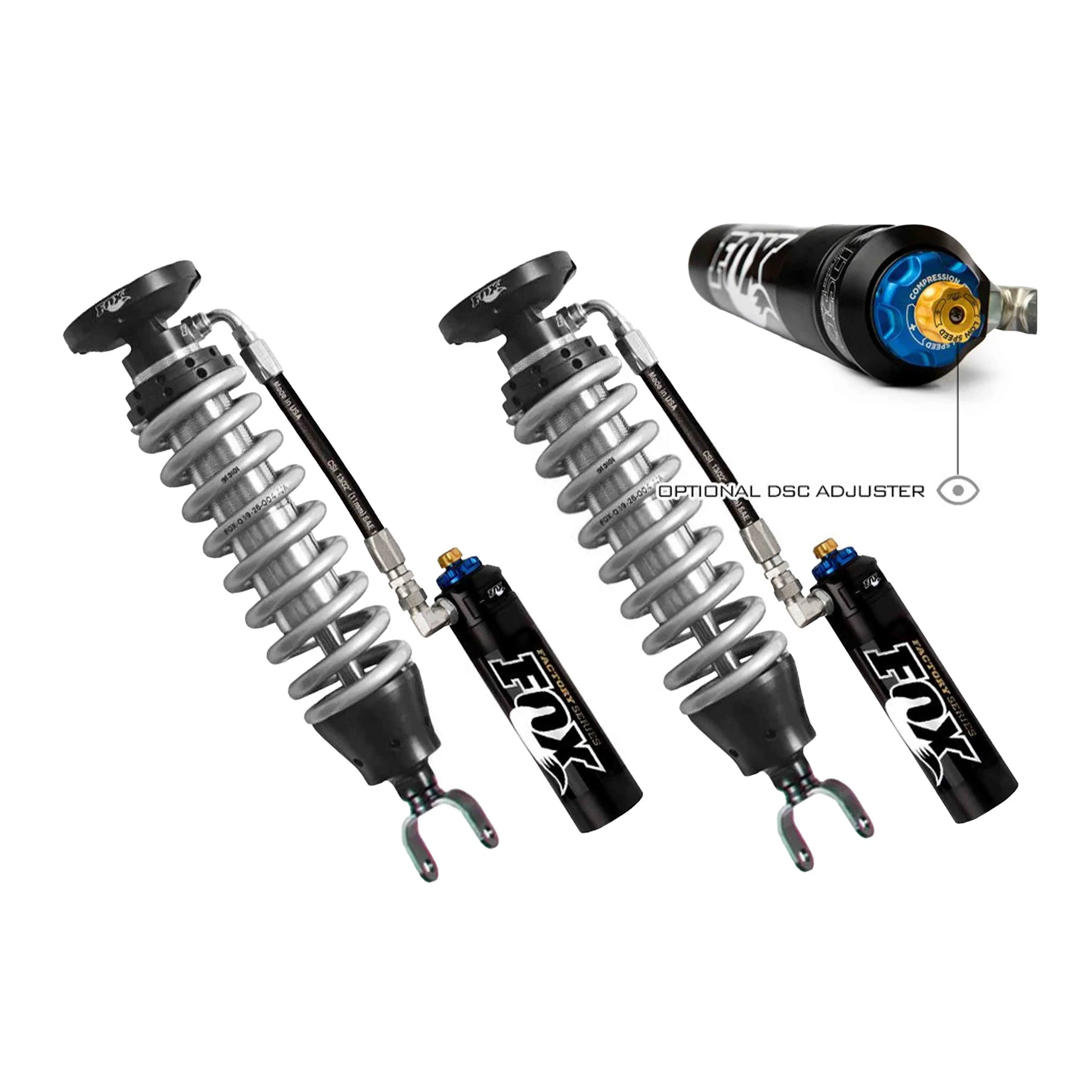 Fox 2.5 Coilovers | Remote Reservoir | Diesel Engine - Image 2