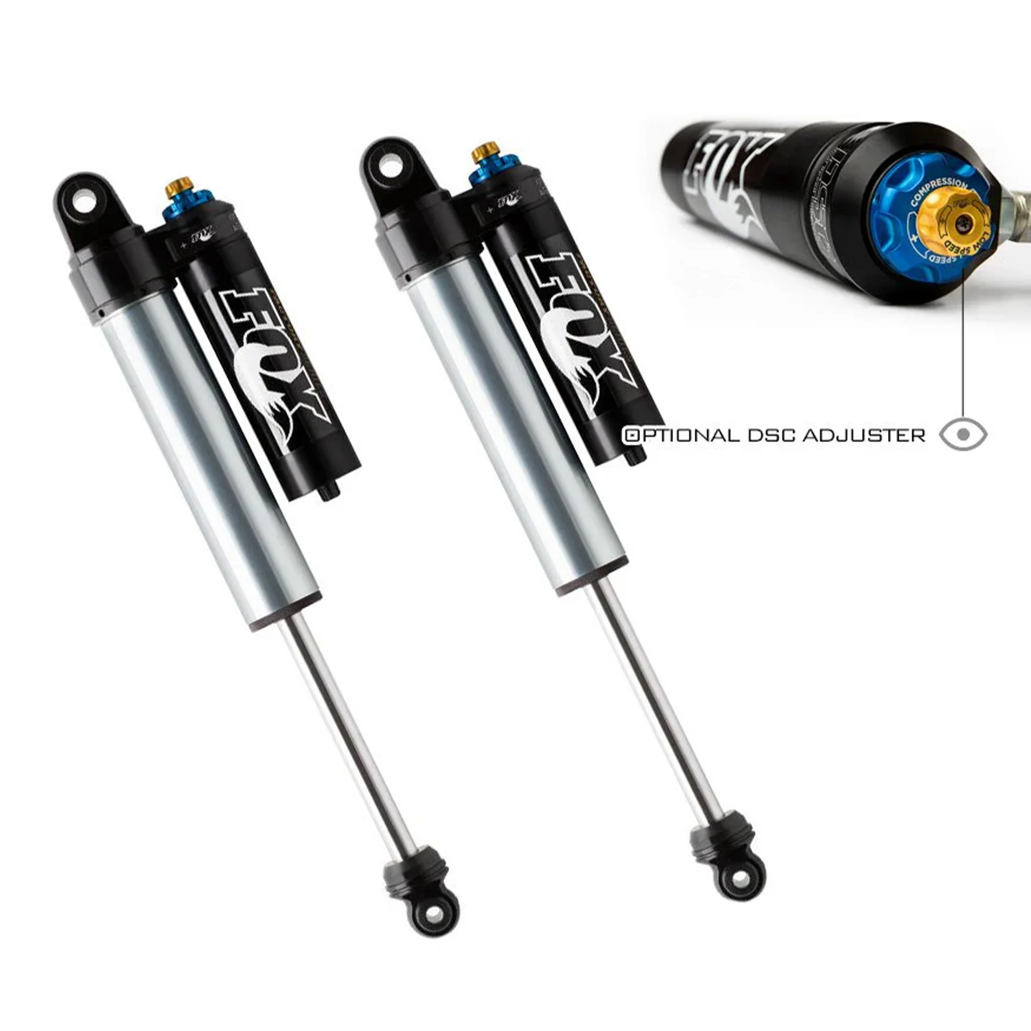 Fox 2.5 Smooth Body Shocks | DSC Piggyback Reservoir - Image 2