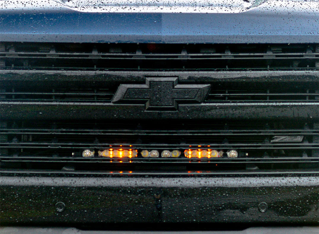 GM 1500 Chevy S8 20 Inch Grille Light Bar Kit - Image 3