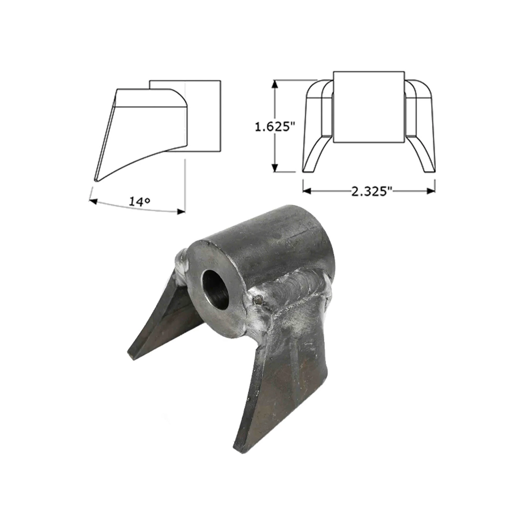 Limit Strap Clevis Mount - Image 2