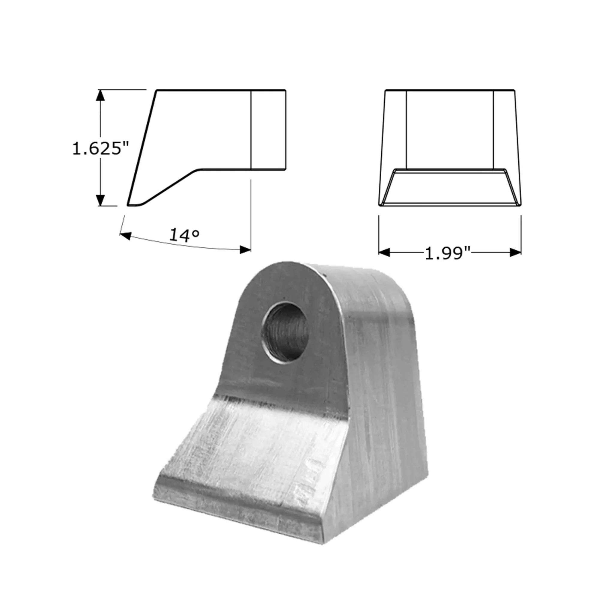 Limit Strap Clevis Mount - Image 3