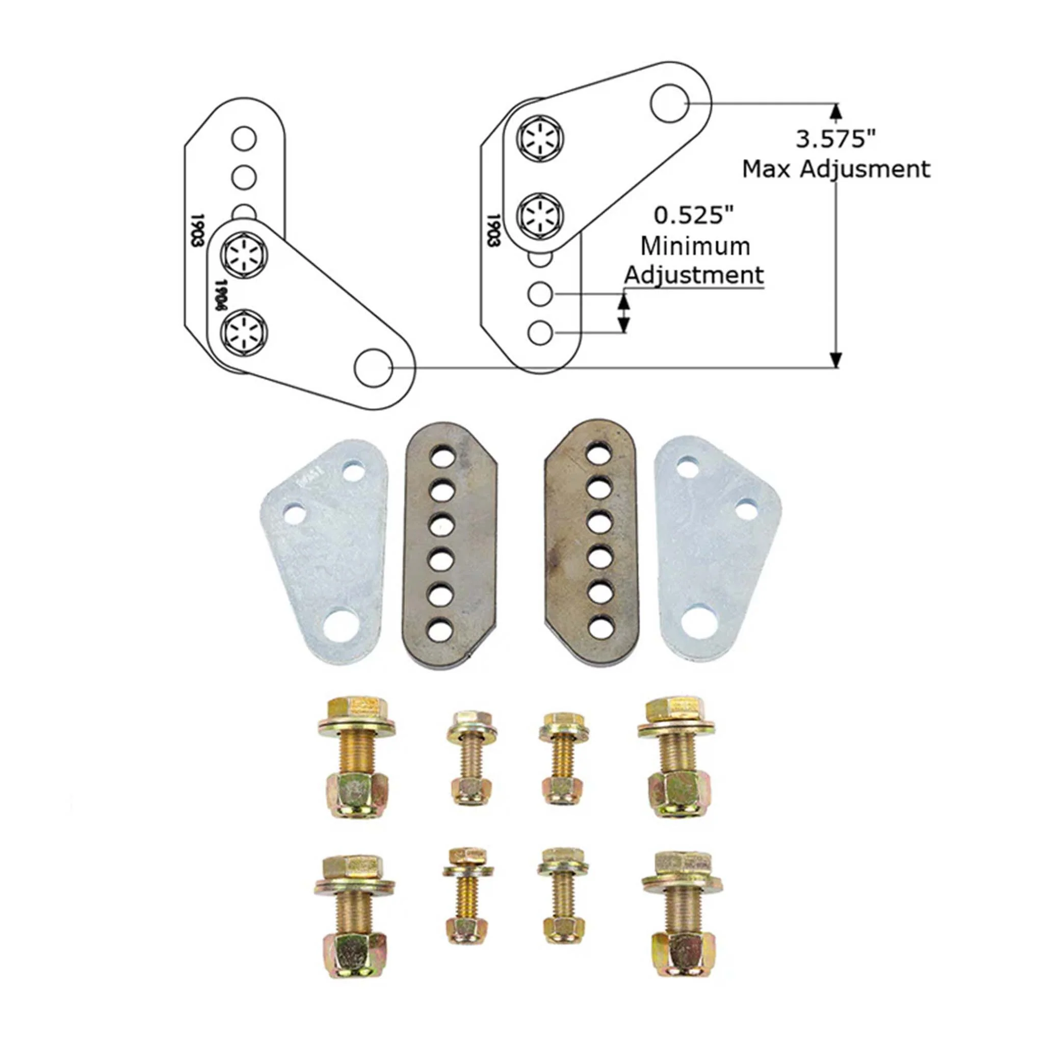 Limit Strap Mounting Kit - Image 3