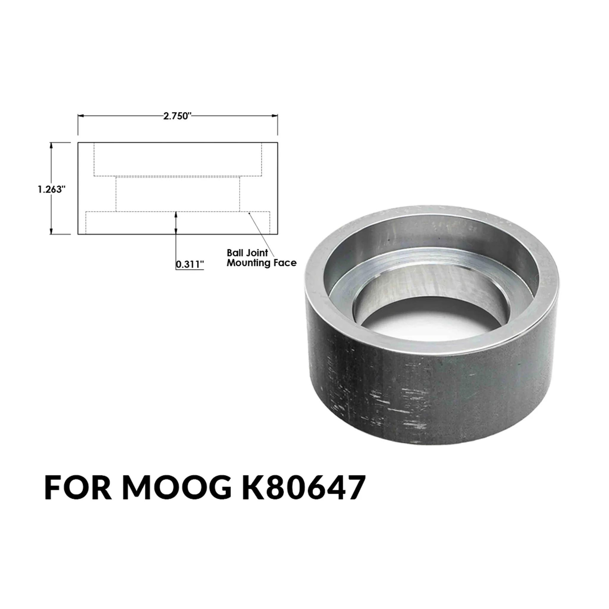 Lower Arm Ball Joint Cups - Image 3