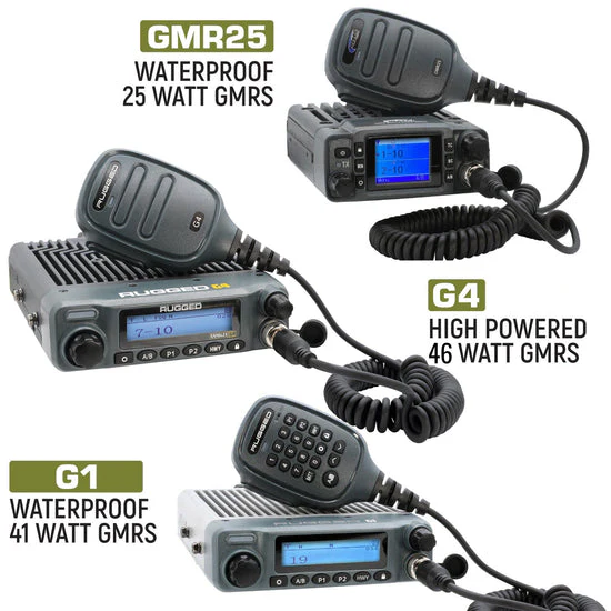 Toyota Tacoma, 4Runner, Sequoia, Lexus Two-Way GMRS Mobile Radio Kit - Image 4