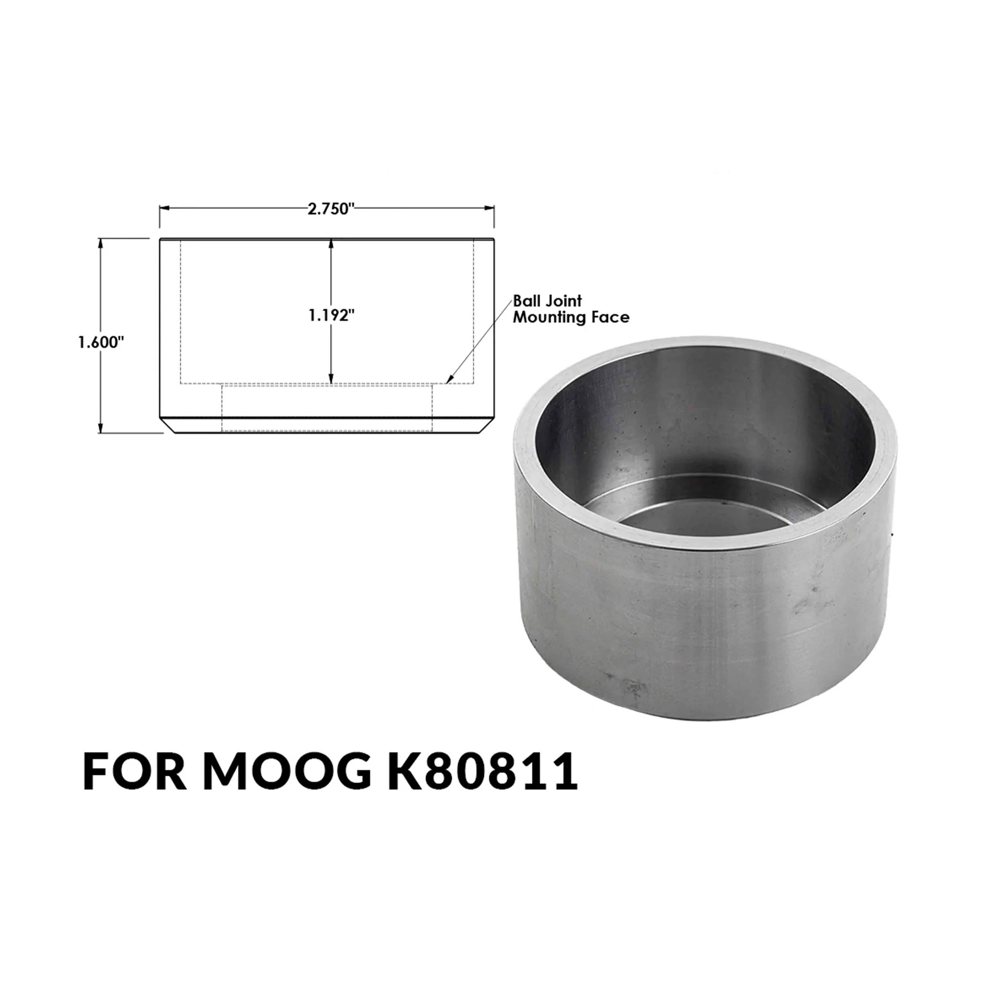 Upper Arm Ball Joint Cups - Image 2