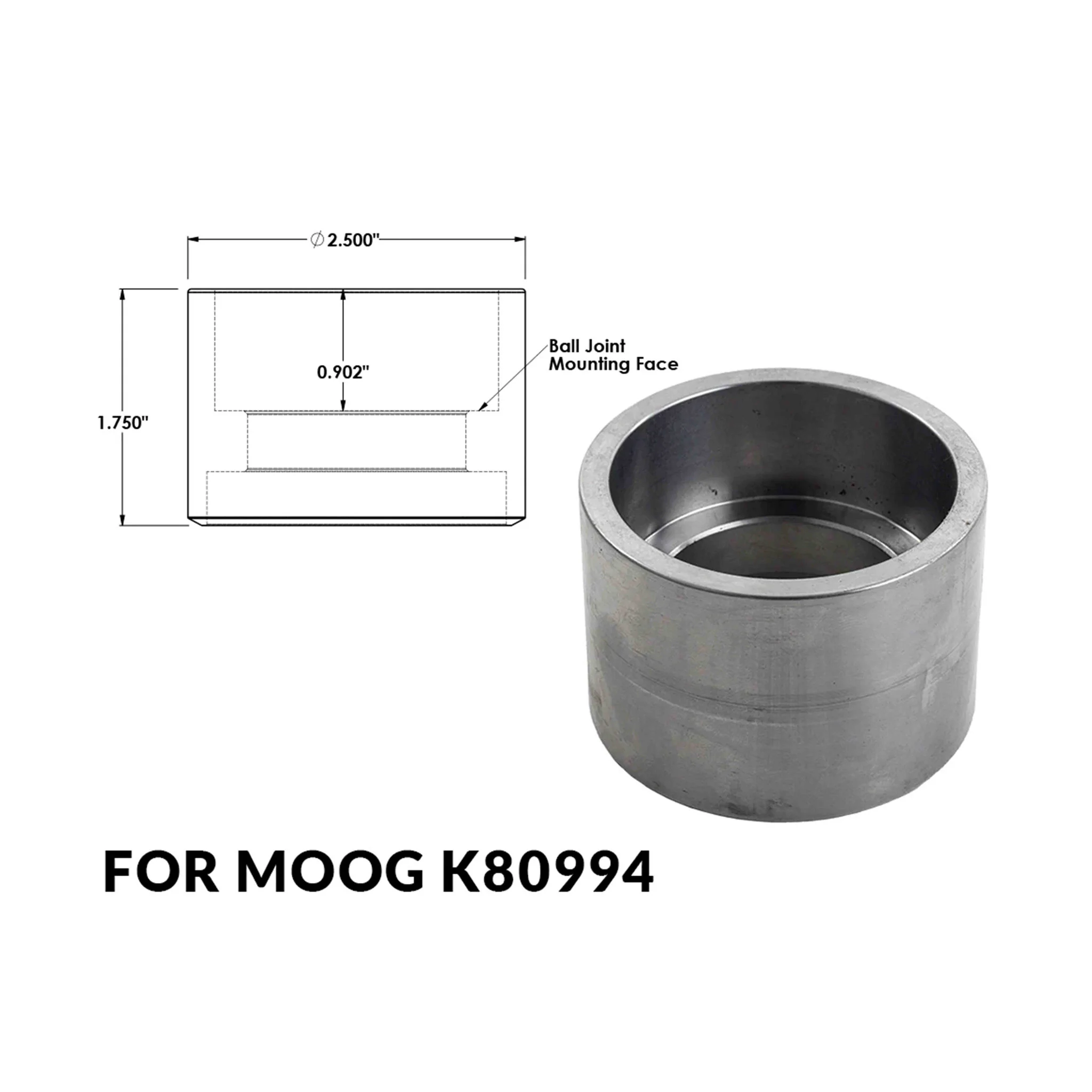 Upper Arm Ball Joint Cups - Image 4